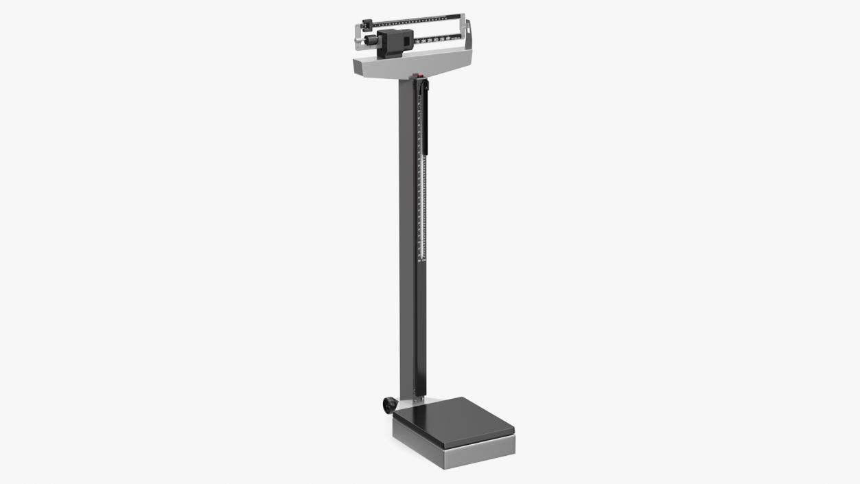 3D Height Measuring Rods with Physician Scales Collection 2