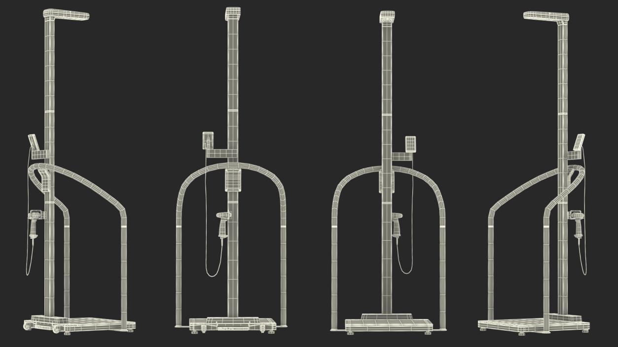 3D Height Measuring Rods with Physician Scales Collection 2