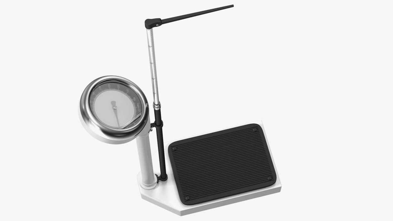 3D Height Measuring Rods with Physician Scales Collection 2