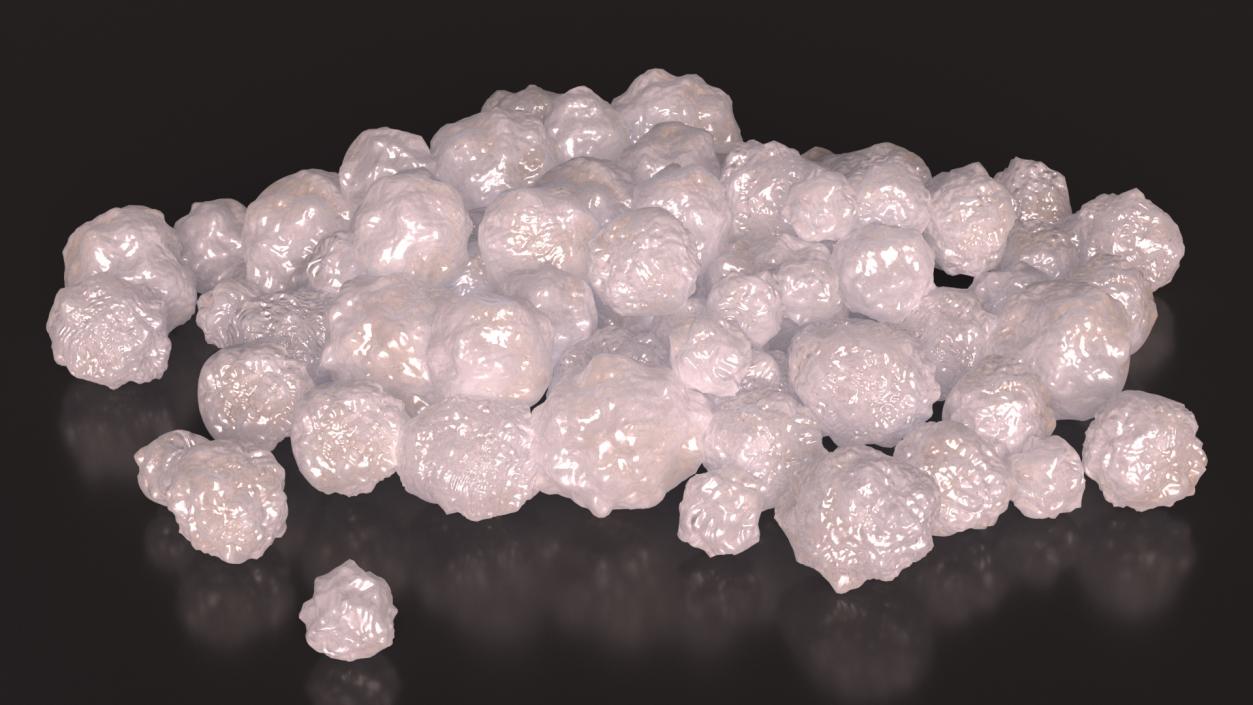 3D model Small Pile of Little Hail