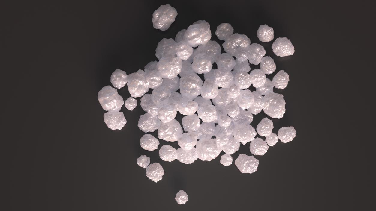 3D model Small Pile of Little Hail