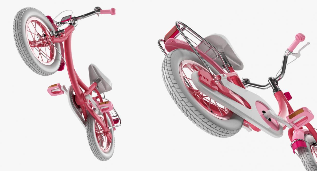 3D model Girls Kids Bike