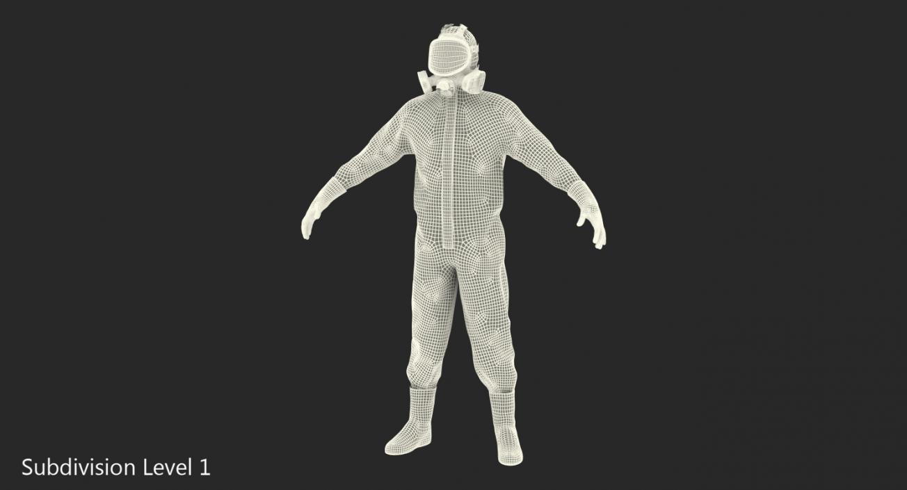 3D model Ecological Worker Neutral Pose