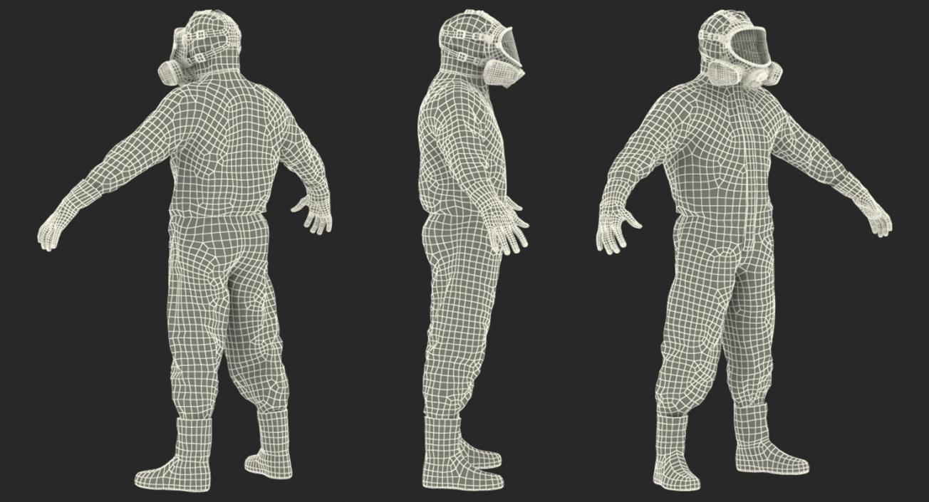 3D model Ecological Worker Neutral Pose