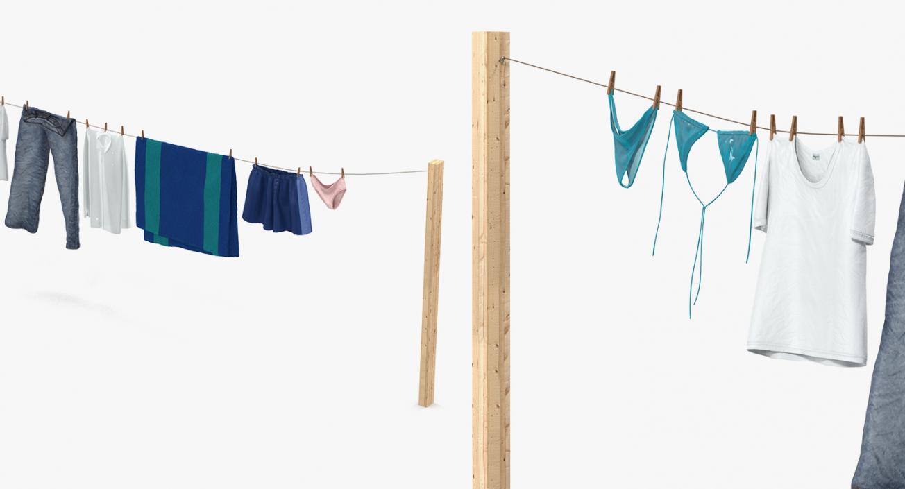 3D model Laundry Collection 3