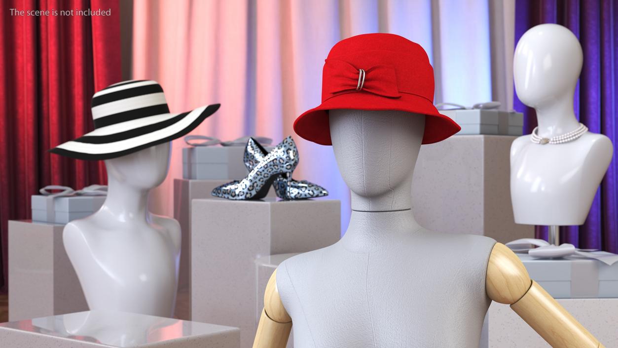 3D Women Hats Collection