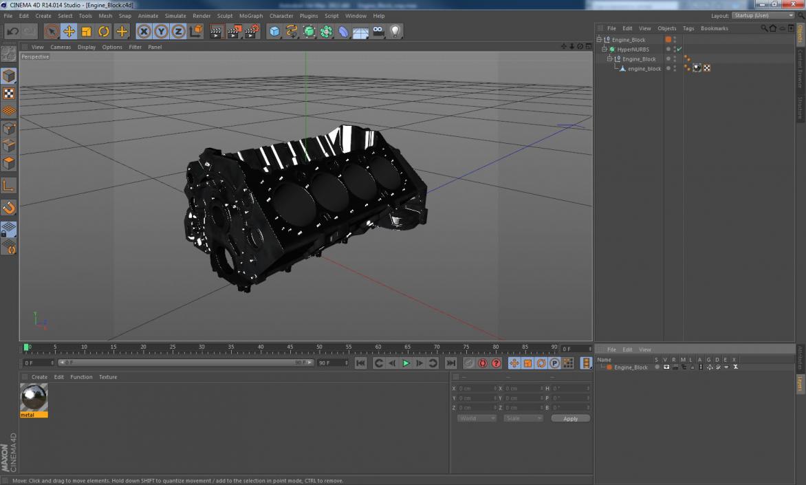 Engine Block 3D