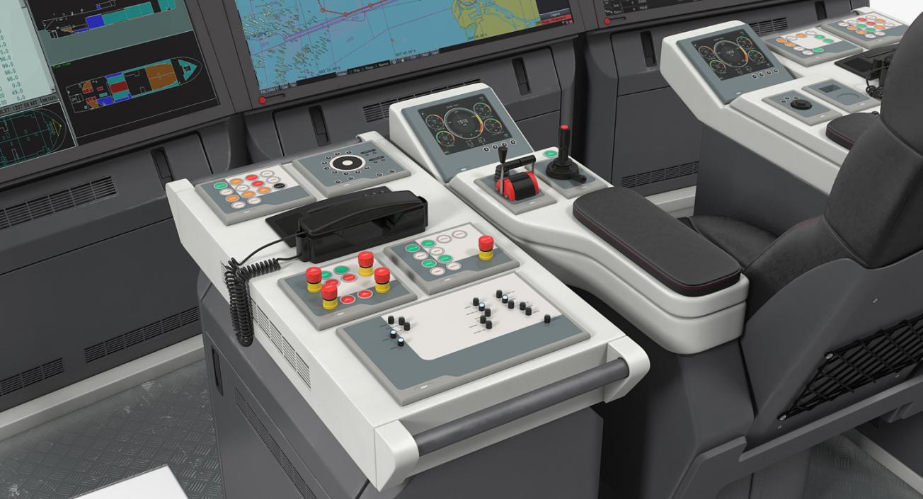 3D model Boat Control Panels Collection