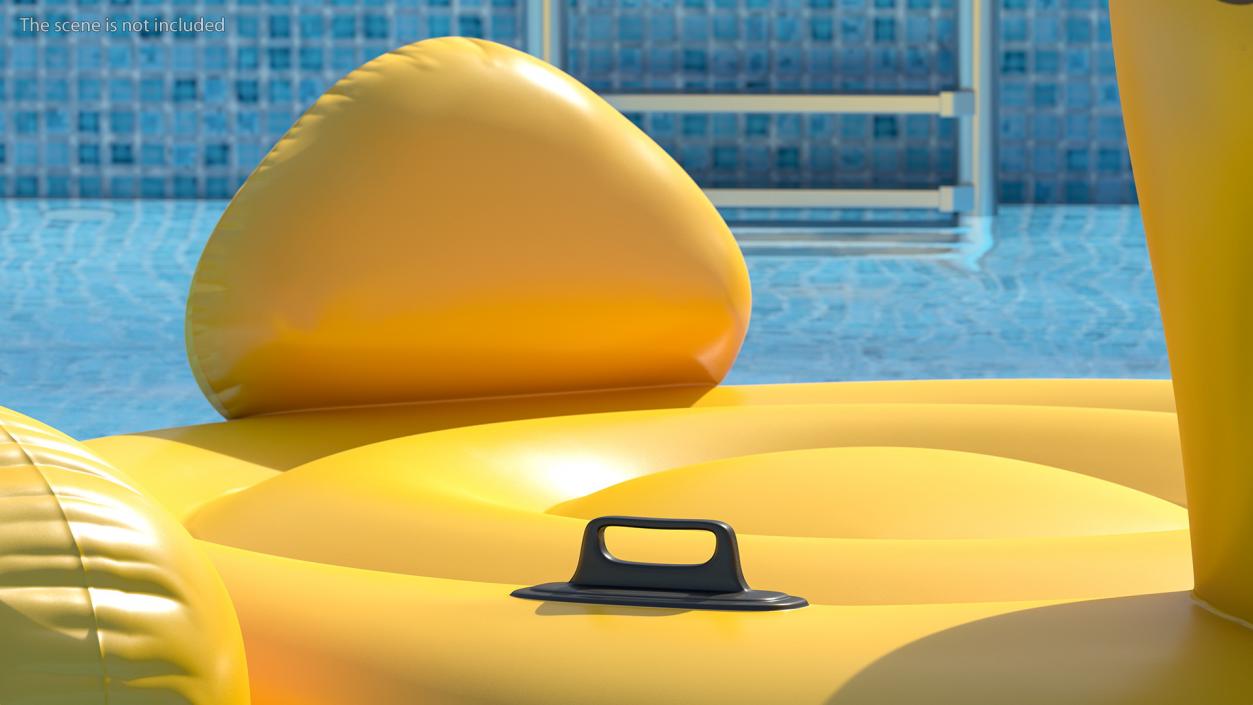 3D model Duck Island Float Pool Lounger