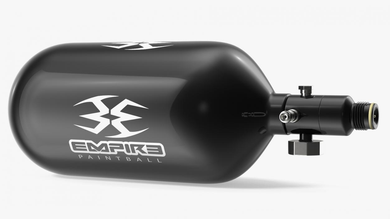 3D Empire Paintball Ultra 80Ci Carbon Hpa Tank model