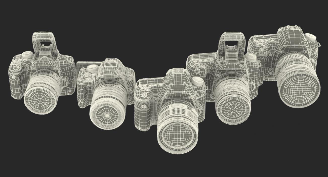 3D Canon Cameras Collection 2