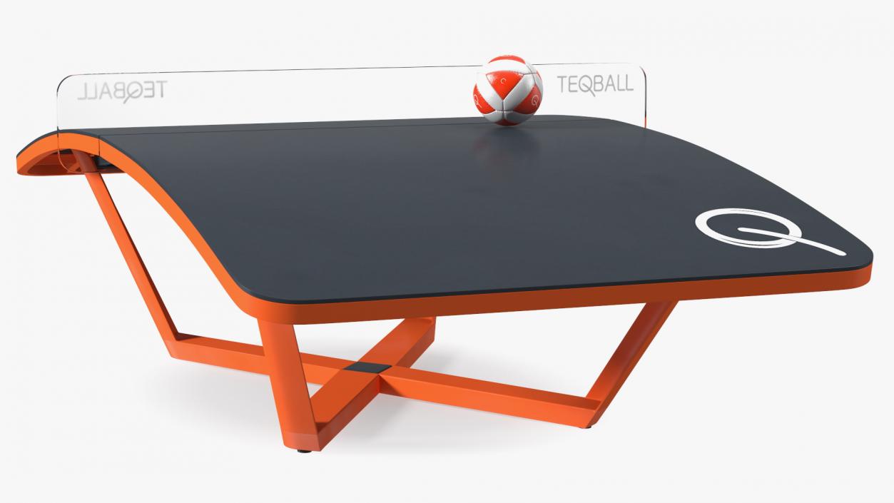 3D Teqball Table Ball model