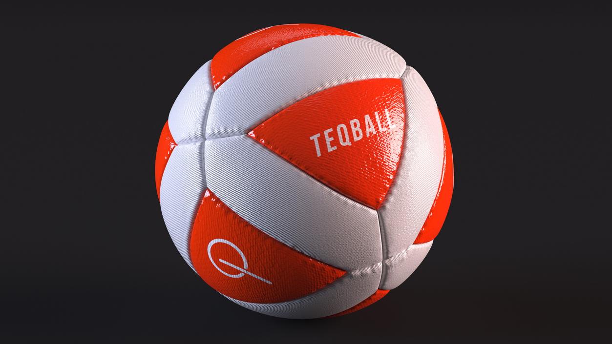 3D Teqball Table Ball model