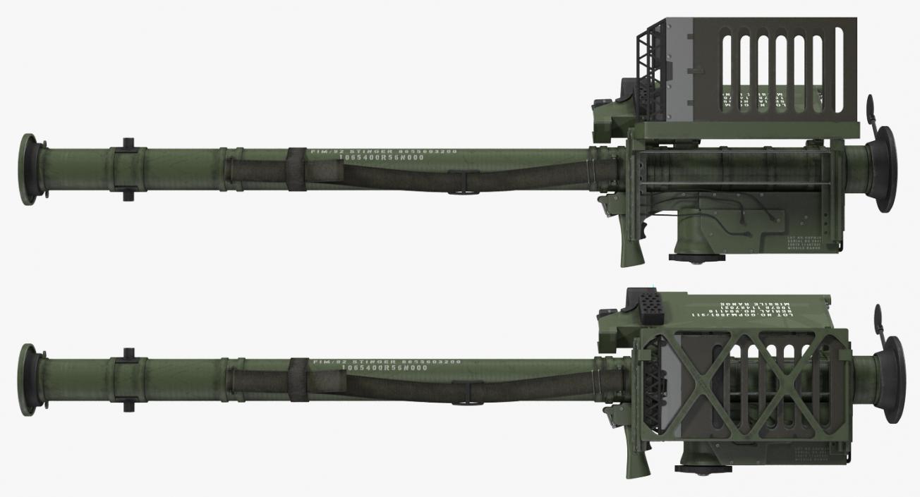 3D model FIM 92 Stinger Set Rigged