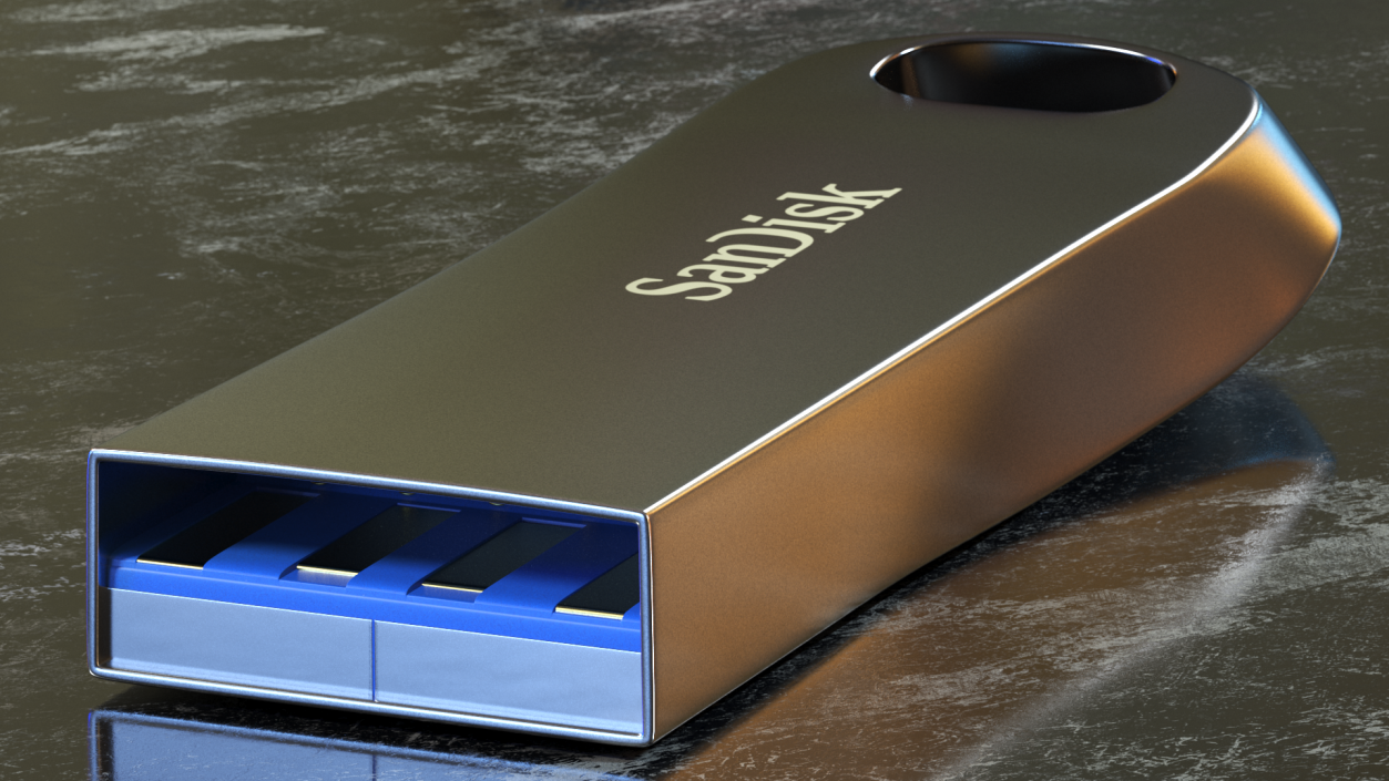 SanDisk Flash Drive 3D model