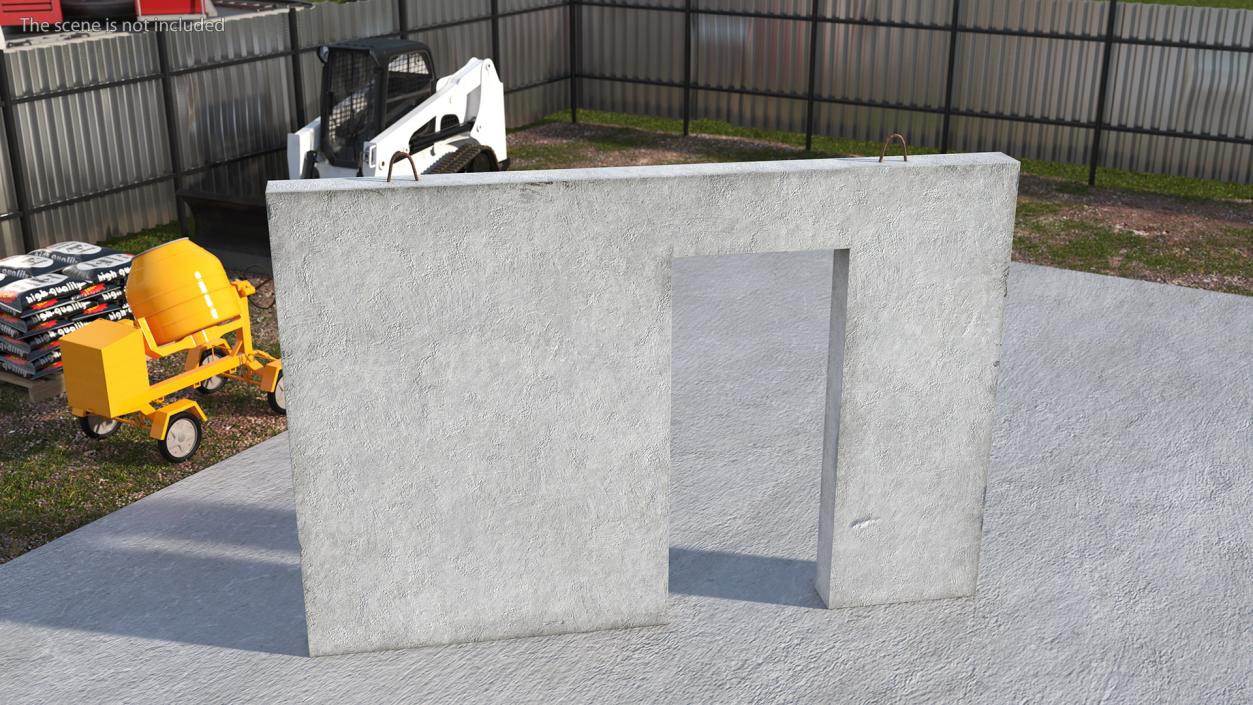 3D Prefabricated Precast Concrete Panel