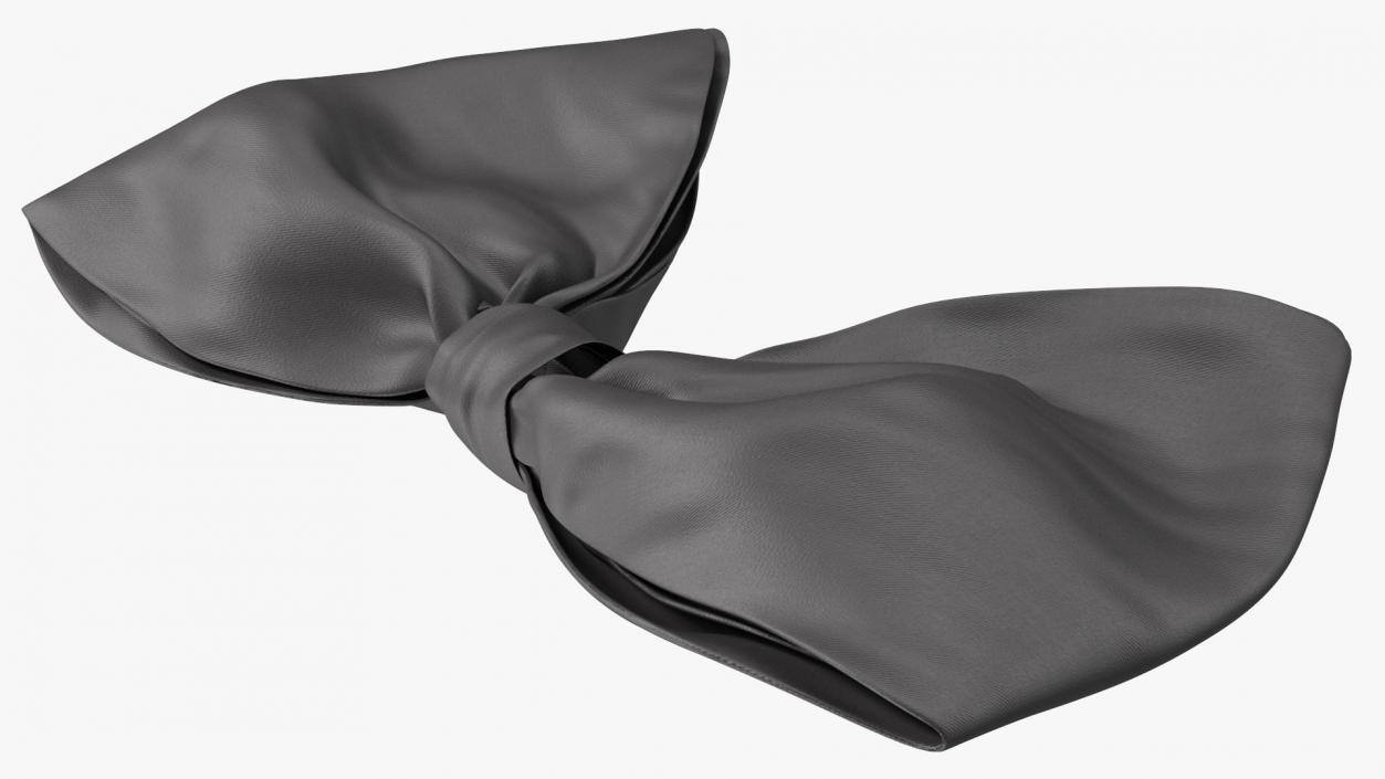 3D Bow Tie Black model