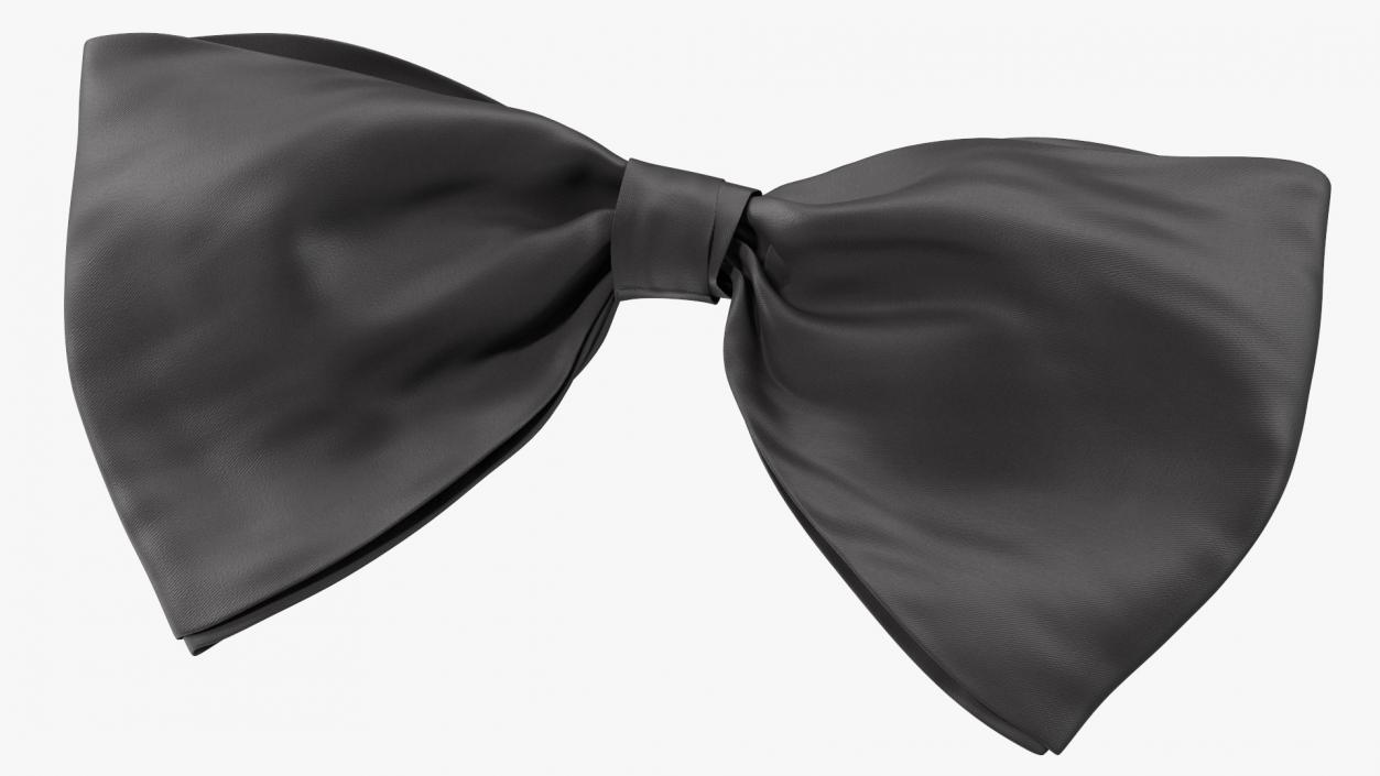 3D Bow Tie Black model