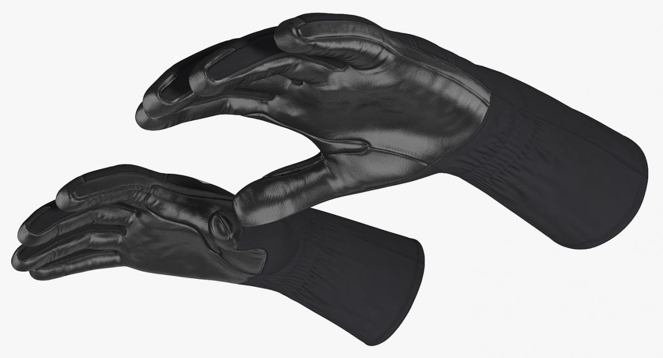 Winter Sport Gloves 3D model