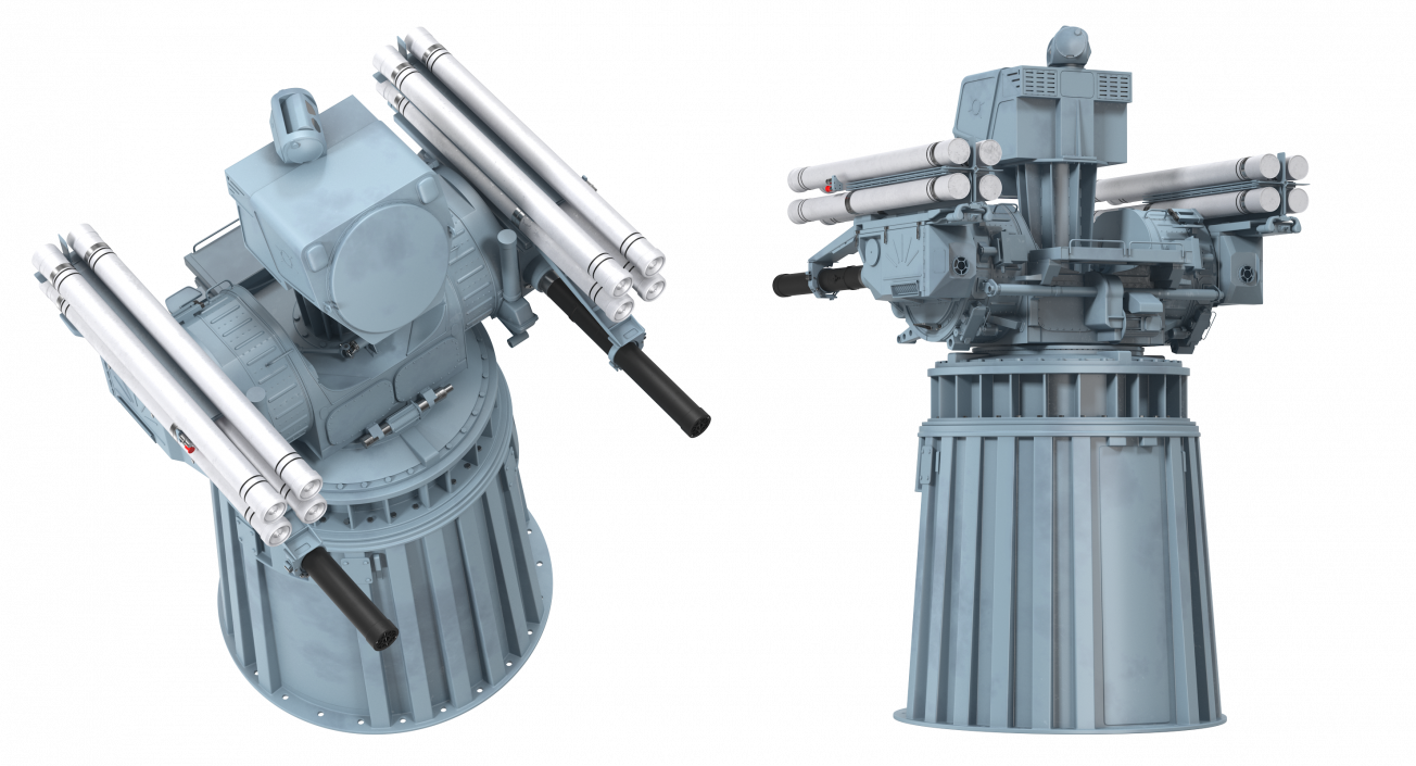 3D model Pantsir-ME Naval Air Defence Rigged