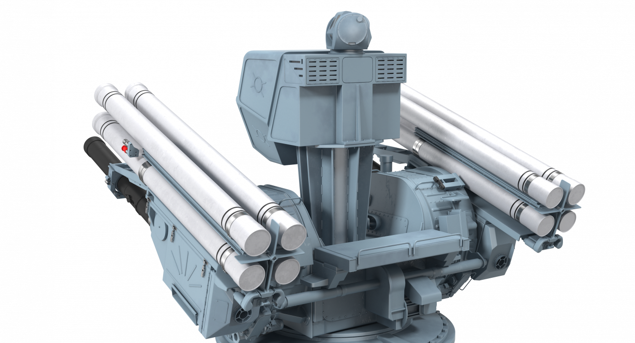 3D model Pantsir-ME Naval Air Defence Rigged