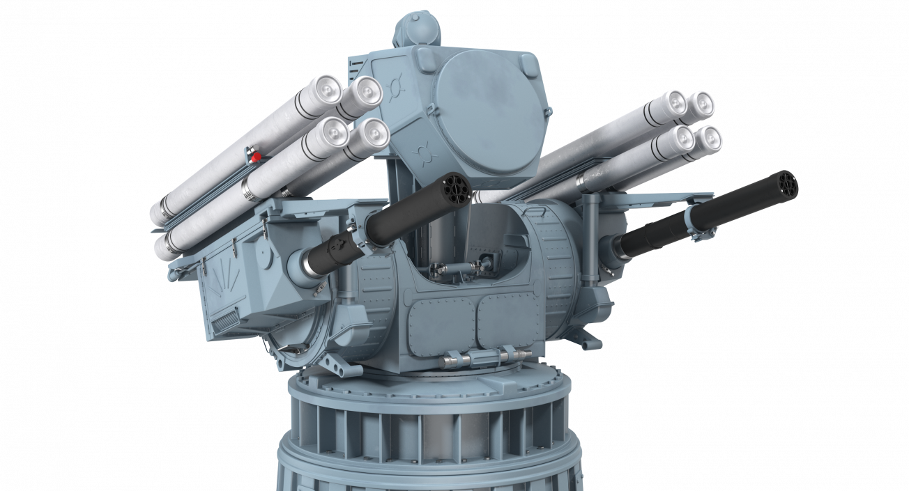 3D model Pantsir-ME Naval Air Defence Rigged