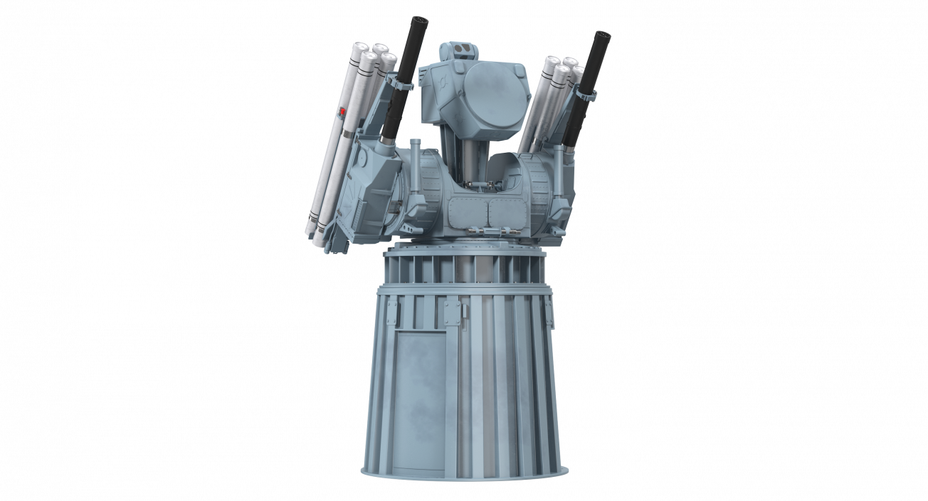 3D model Pantsir-ME Naval Air Defence Rigged