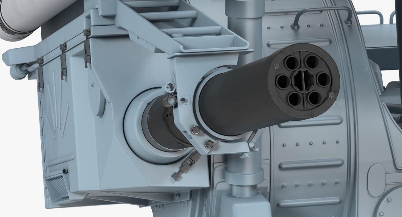 3D model Pantsir-ME Naval Air Defence Rigged