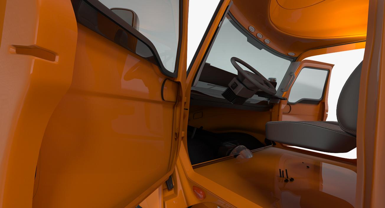 Heavy Duty Truck Simple Interior 2 3D model