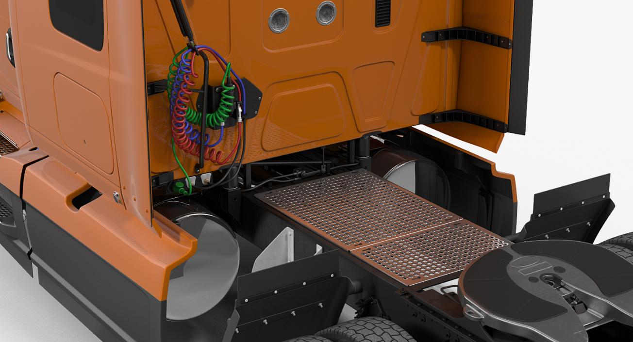 Heavy Duty Truck Simple Interior 2 3D model