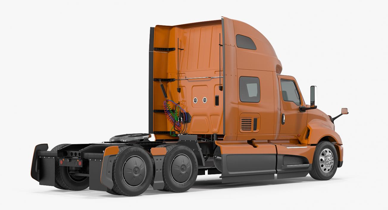 Heavy Duty Truck Simple Interior 2 3D model