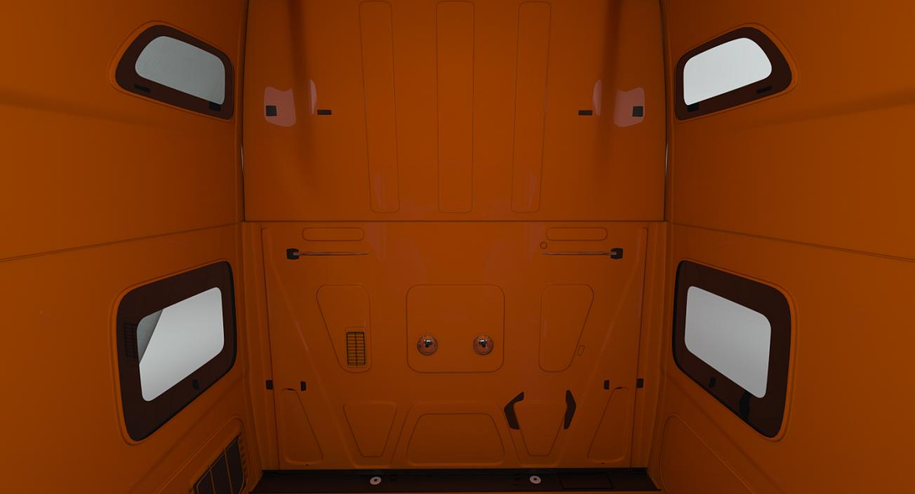 Heavy Duty Truck Simple Interior 2 3D model