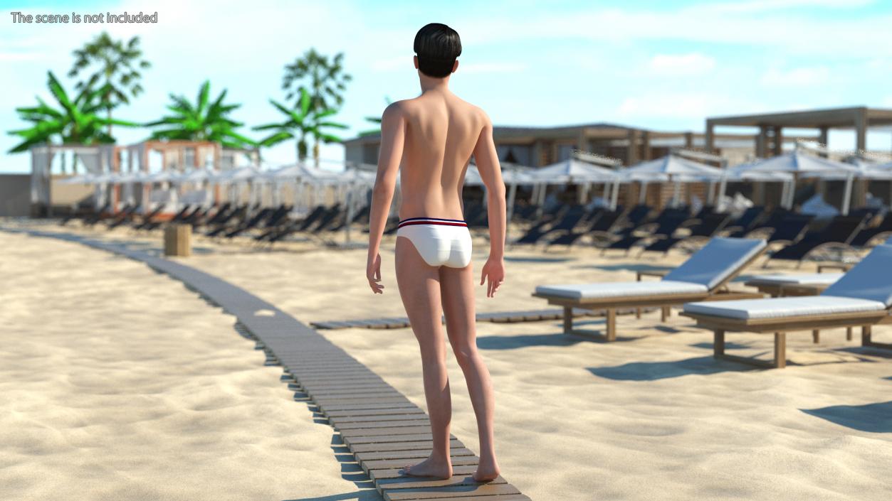 Chinese Man Collection 3 3D model