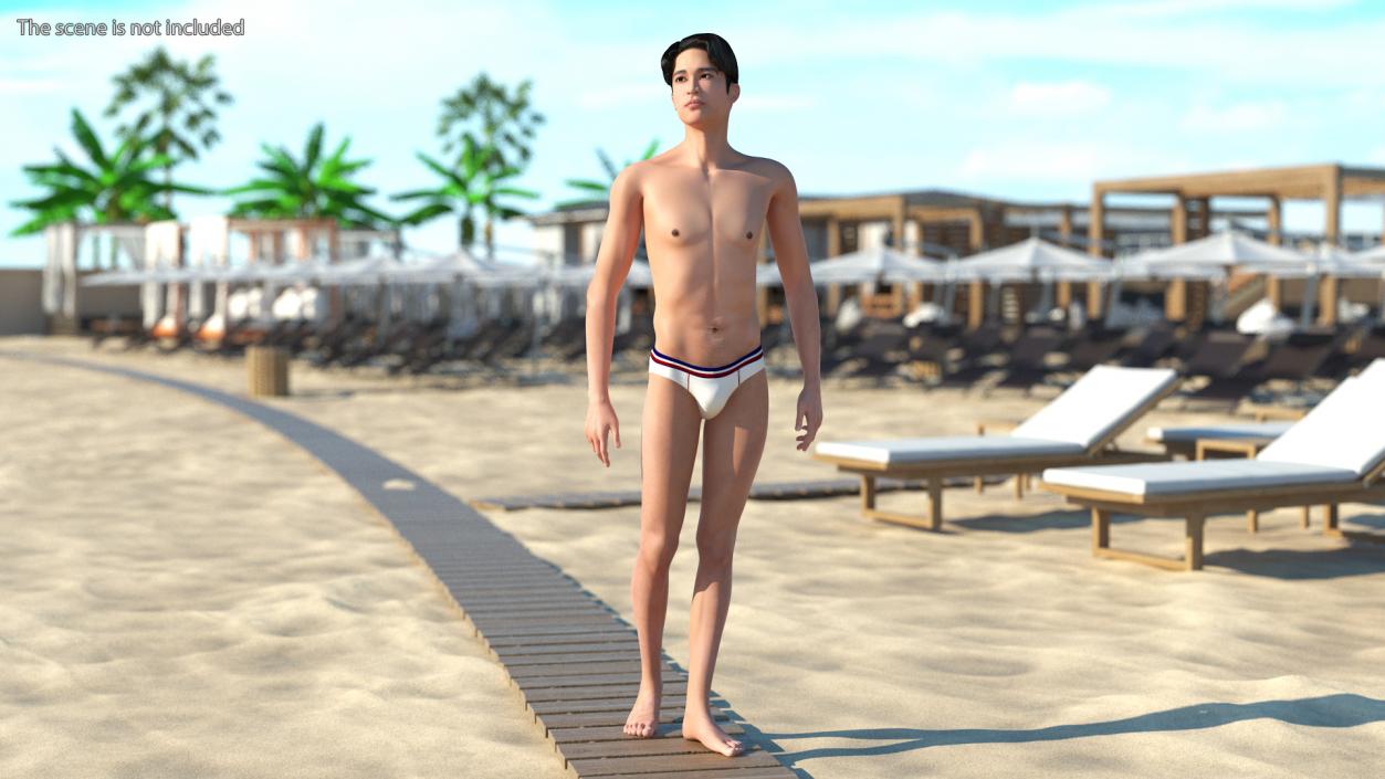 Chinese Man Collection 3 3D model