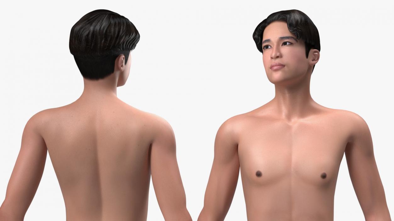 Chinese Man Collection 3 3D model