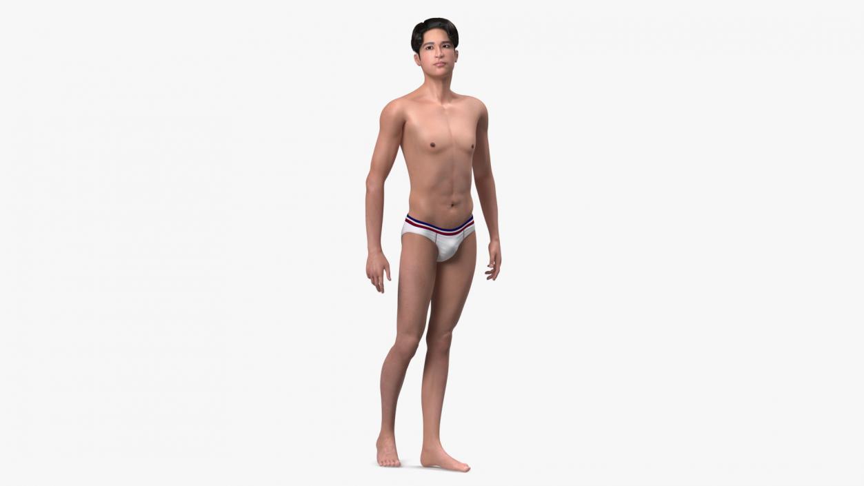 Chinese Man Collection 3 3D model