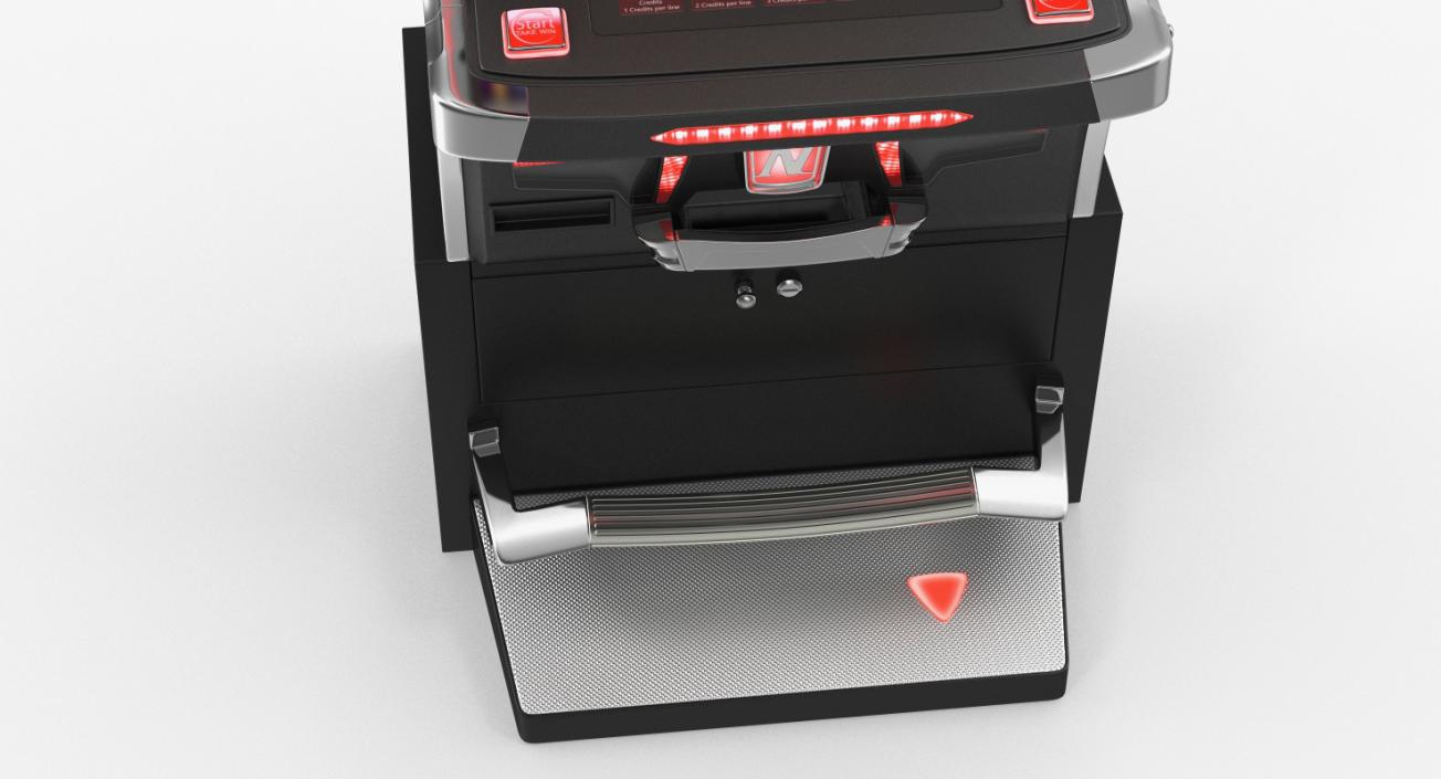 3D Slot Machine Red