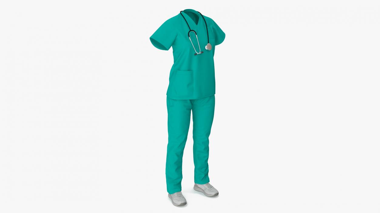 3D Medical Nurse Clothes