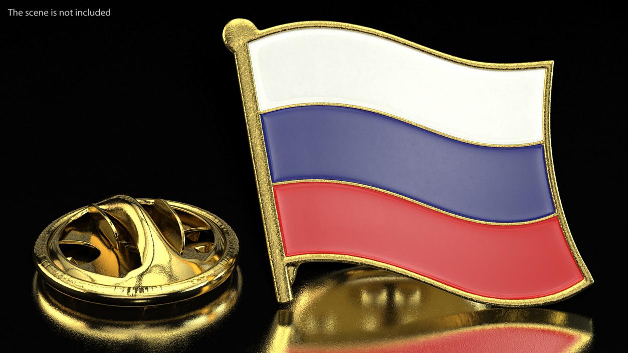 3D Flag Lapel Pins Collection