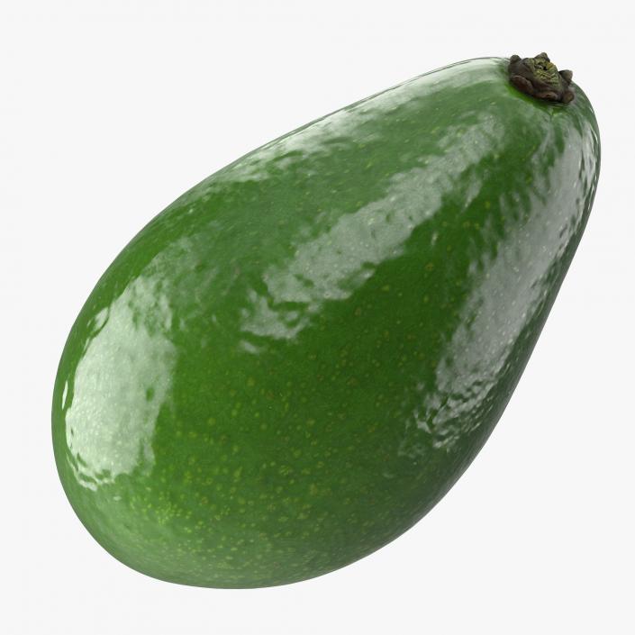 3D Whole Avocado model