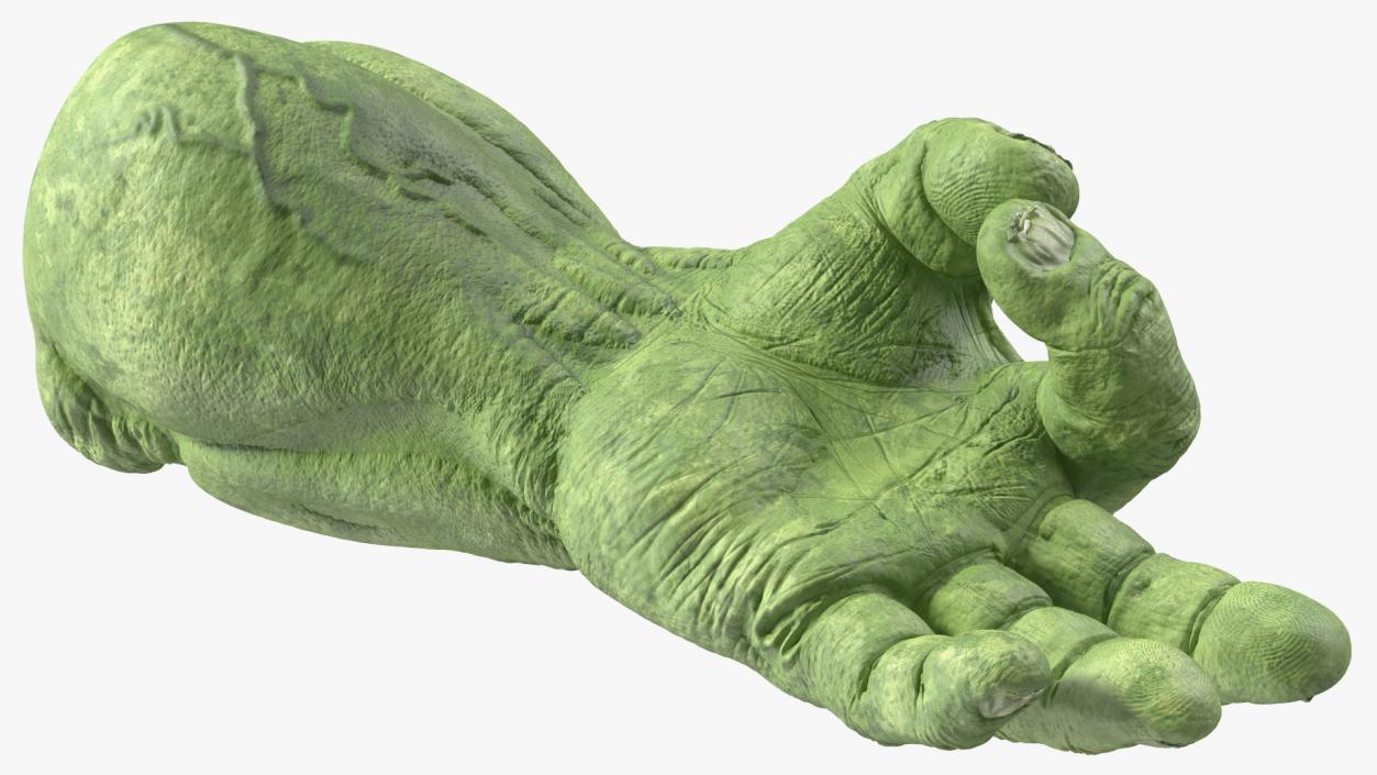 3D Hulk Hands Alright model