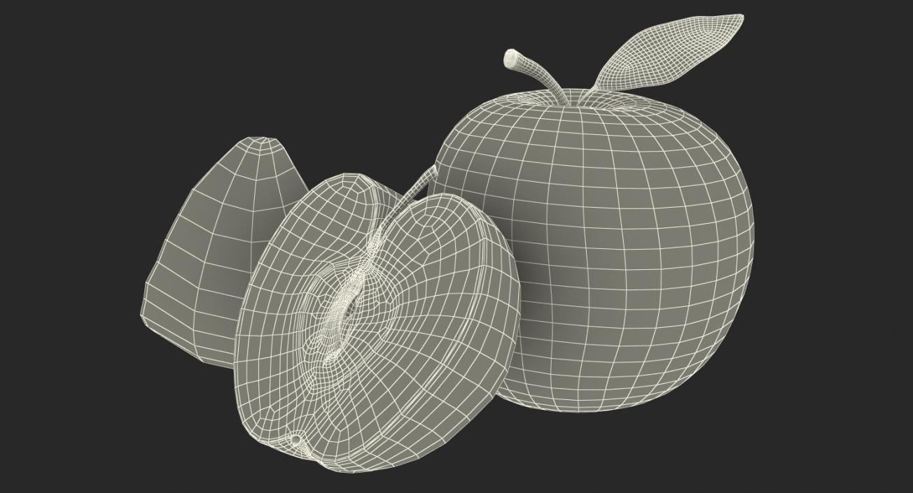 Apple Fruit Collection 2 3D model