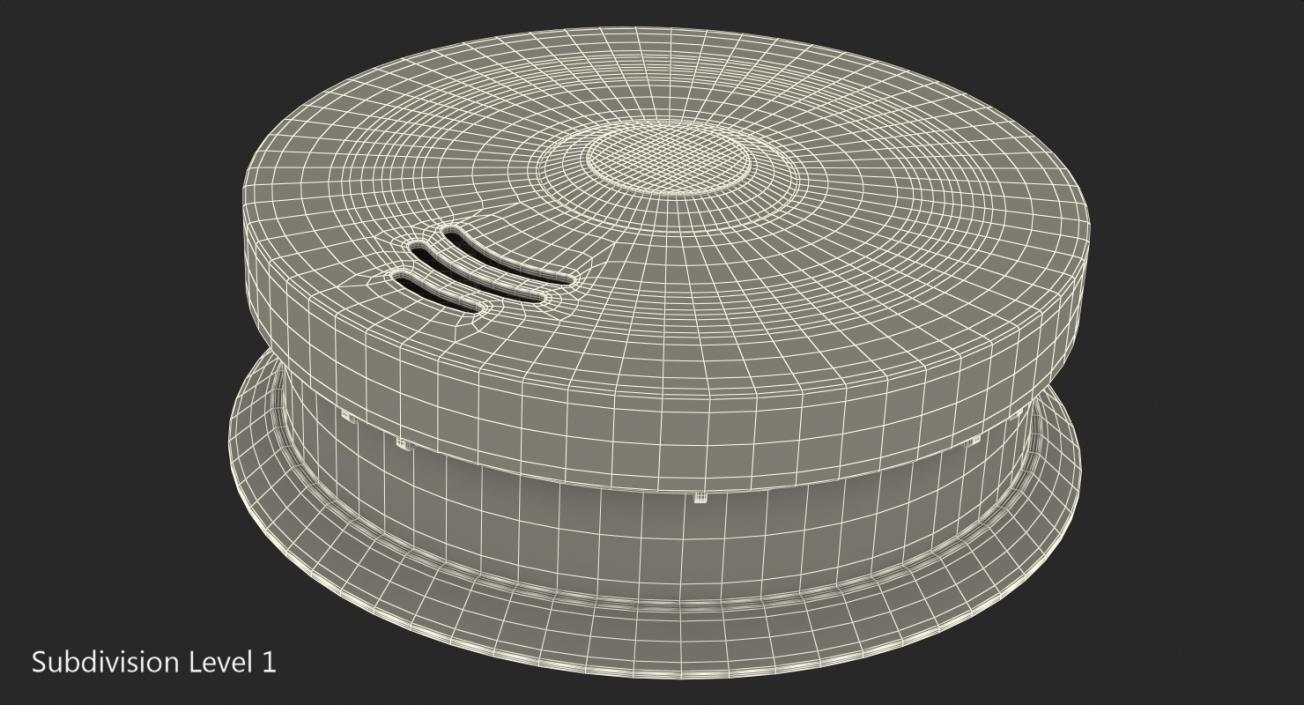 3D Wireless Smoke Detector SITERWELL model