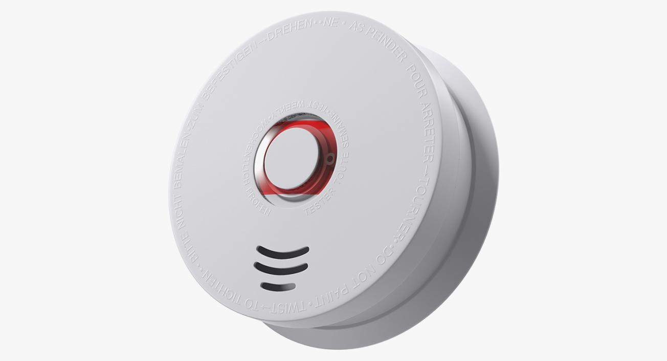 3D Wireless Smoke Detector SITERWELL model