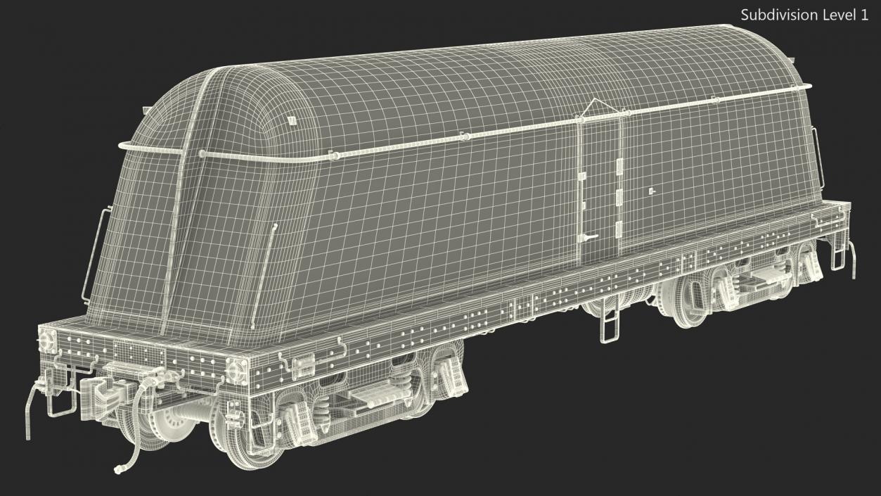 3D Milk Tank Car Bordens