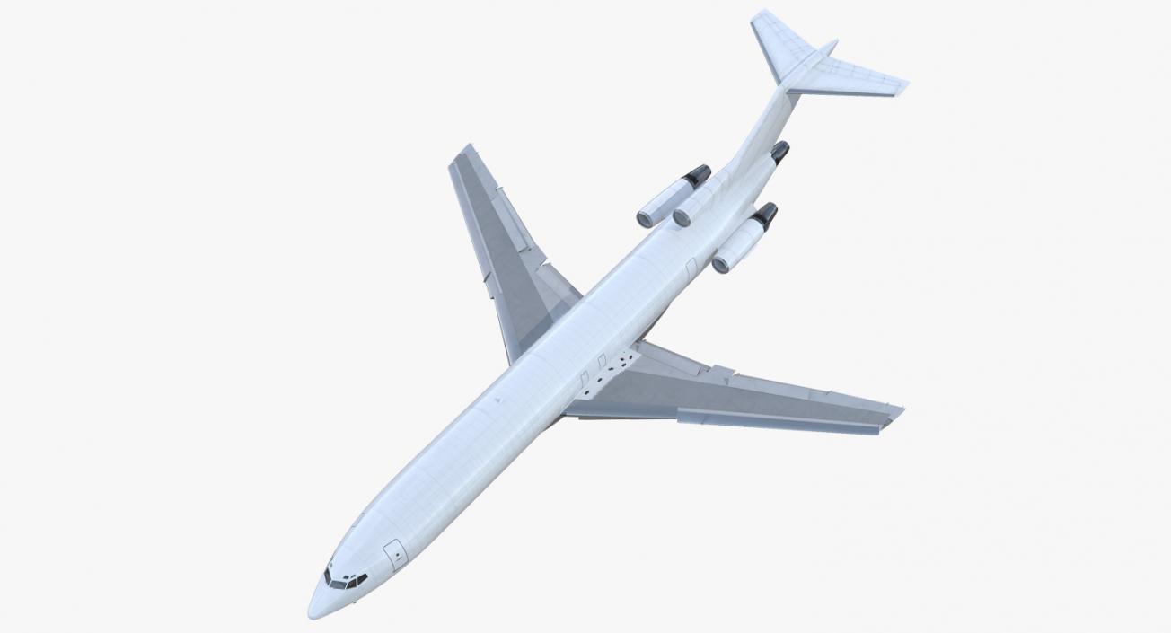 3D model Boeing 727-200F Generic Rigged