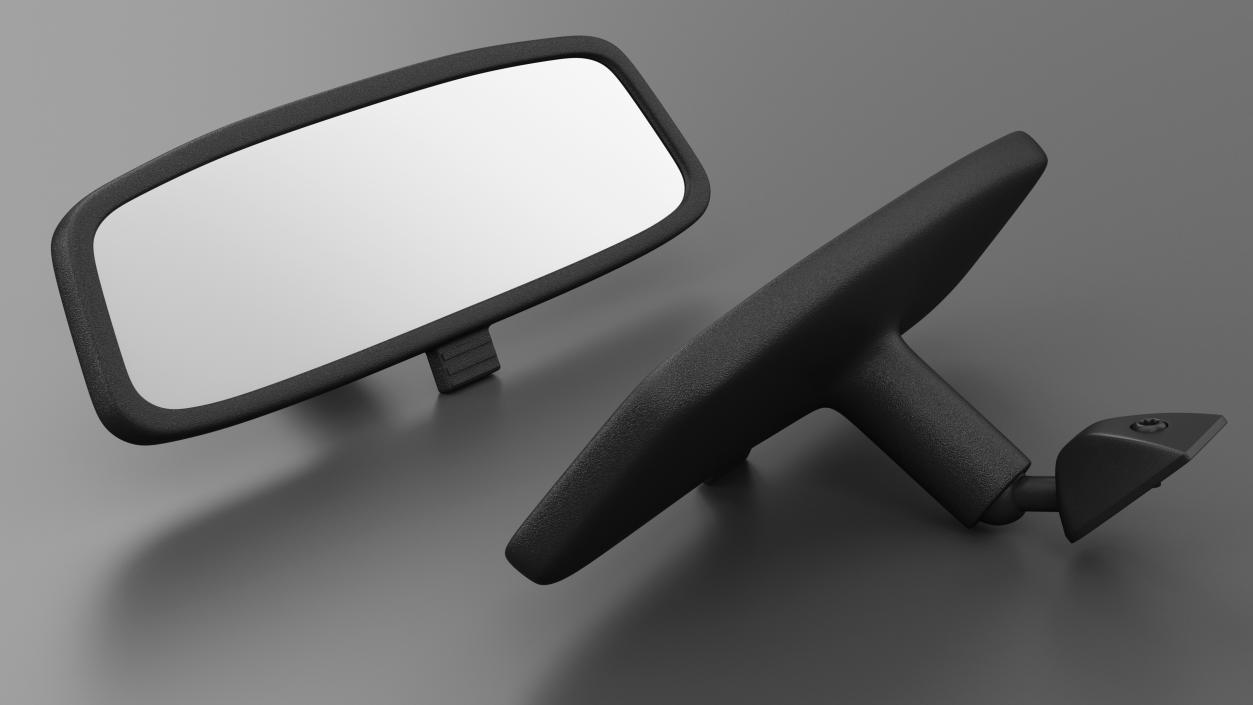 Car Interior Rear View Mirror 3D model