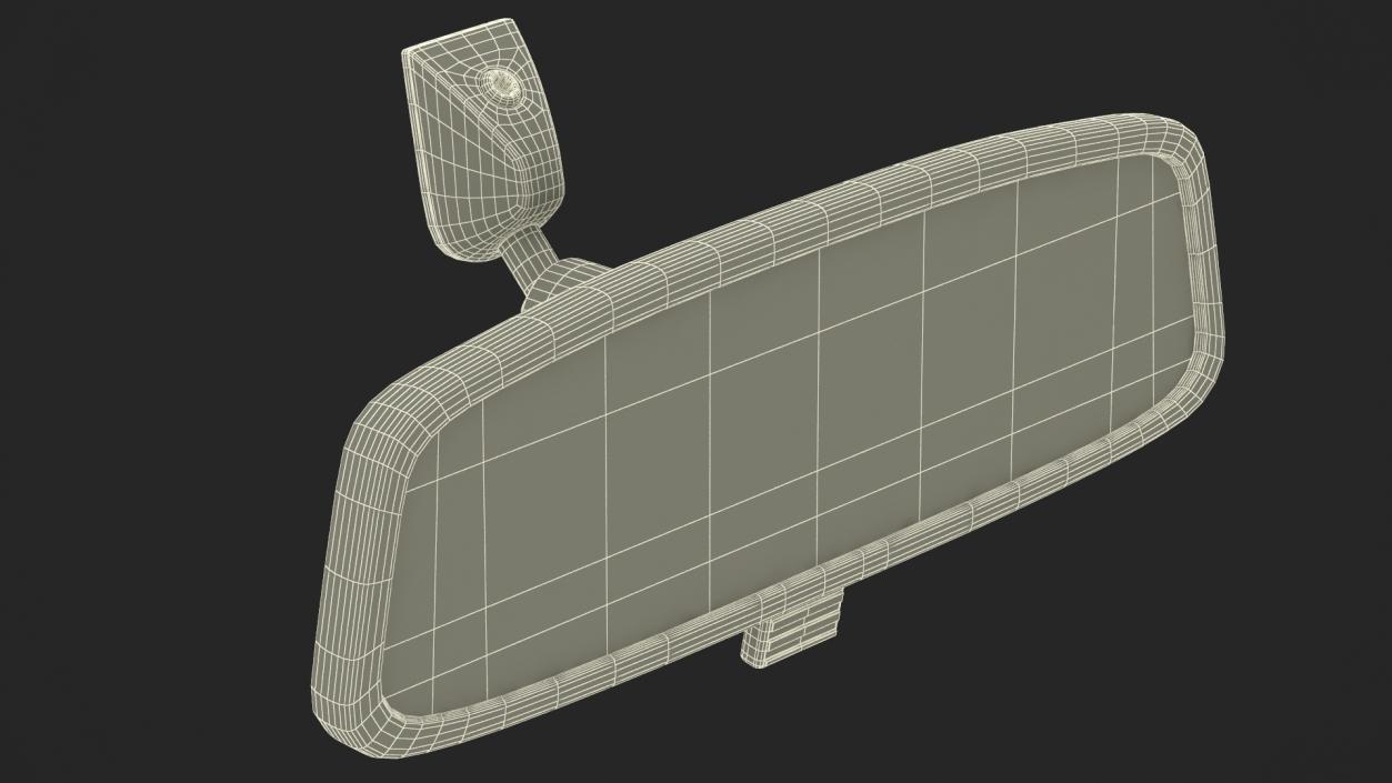 Car Interior Rear View Mirror 3D model