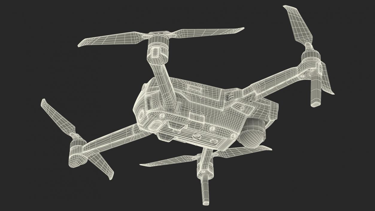 3D Quadcopter with Security Camera