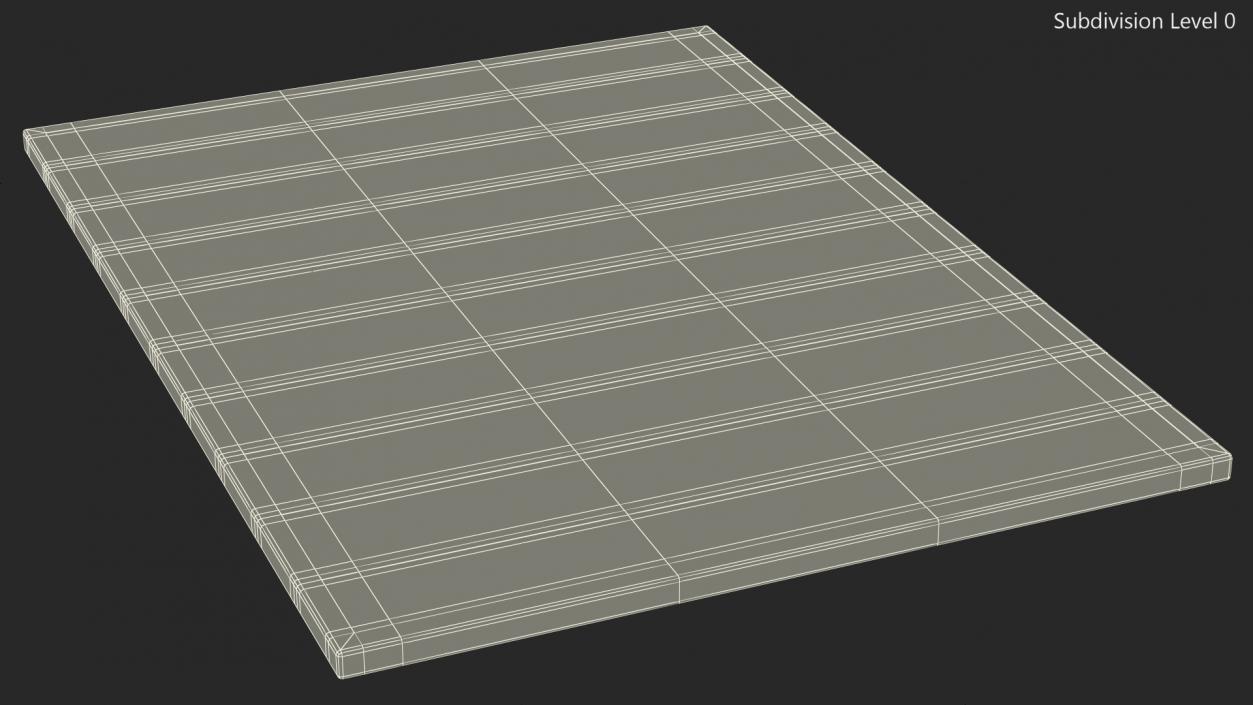 3D model Large Flooring Sports Mat